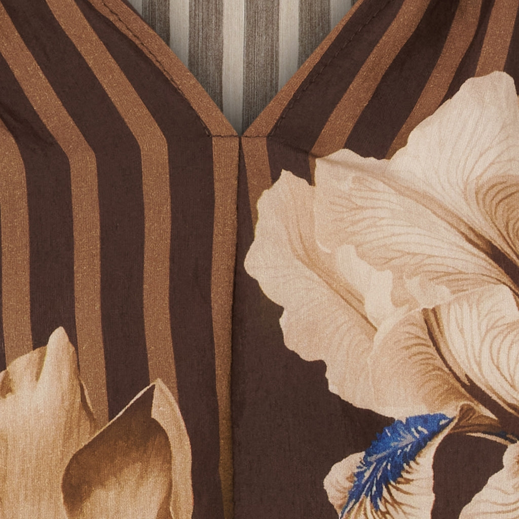 MARTA DU CHATEAU Marta du Chateau dam blus MdcOctavia 003B Shirt Marrone6022