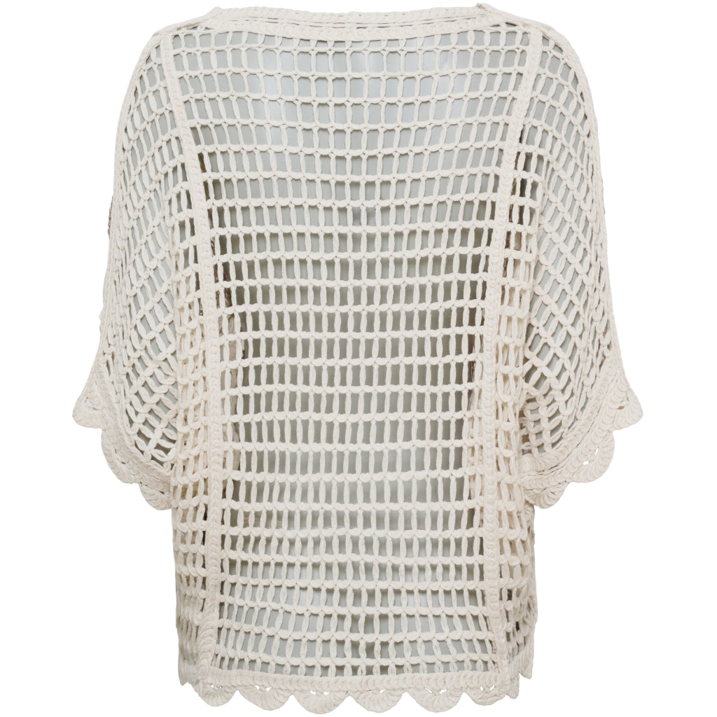 MARTA DU CHATEAU Marta du Chateau dam blus MdcSassie 1016 Blouse Beige