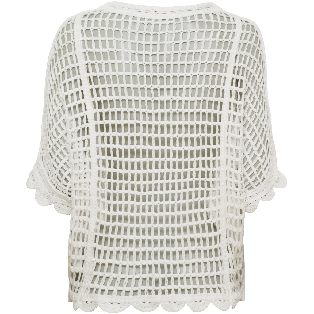 MARTA DU CHATEAU Marta du Chateau dam blus MdcSassie 1016 Blouse White