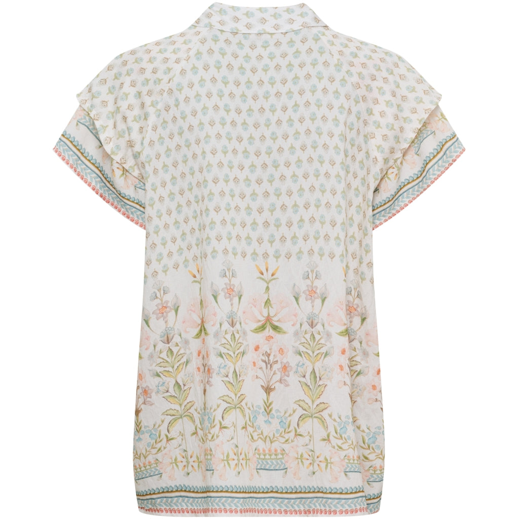 MARTA DU CHATEAU Marta du Chateau dam blus MdcStinna 8461 Shirt Aqua