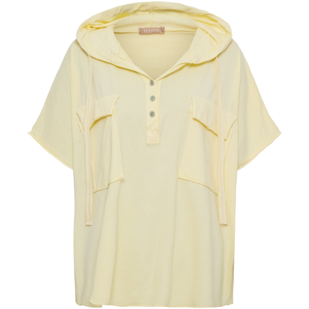 MARTA DU CHATEAU Marta du Chateau dam blus MdcThalina 26043 Blouse Butter Yellow