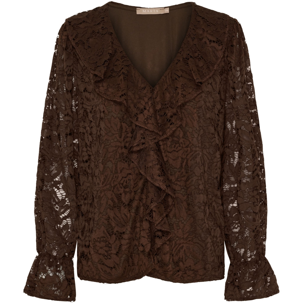 MARTA DU CHATEAU Marta du Chateau dam blus MdcZara 7735 Blouse Moro