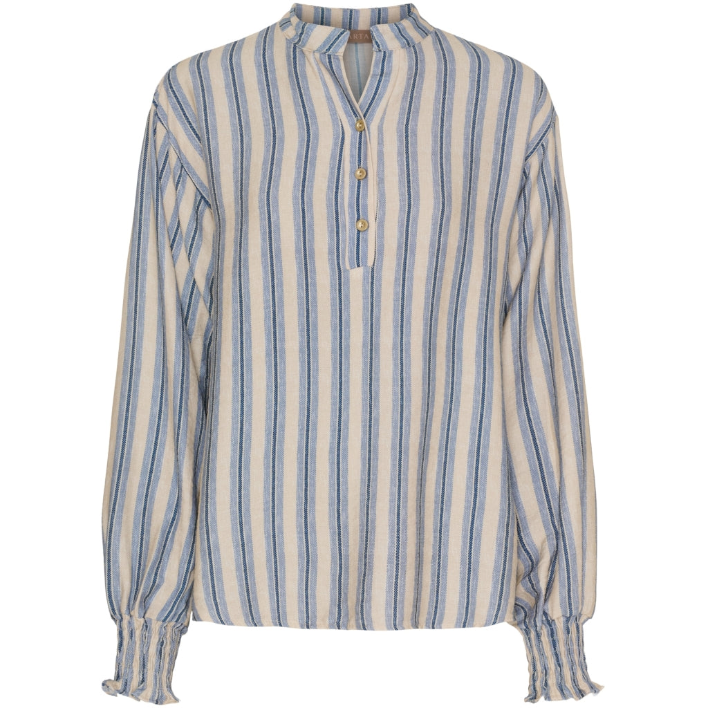 MARTA DU CHATEAU Marta du Chateau dam blus MdcZella 7839 Shirt Jeans2865tps