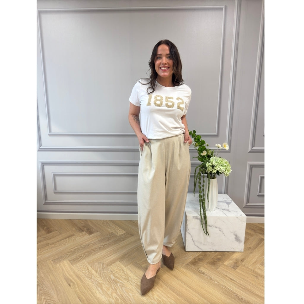 MARTA DU CHATEAU Marta du Chateau dam byxor MdcGilly 56172/Giada Pant Beige31A