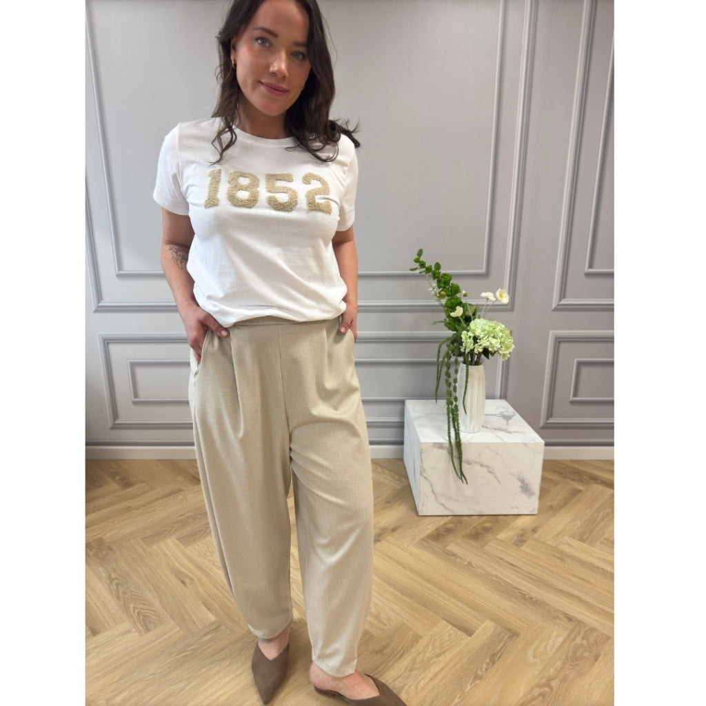 MARTA DU CHATEAU Marta du Chateau dam byxor MdcGilly 56172/Giada Pant Beige31A