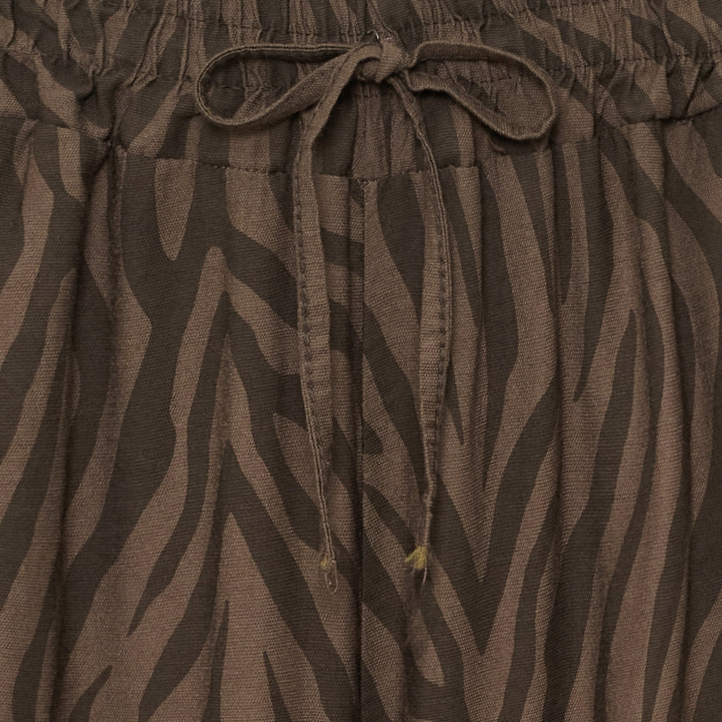MARTA DU CHATEAU Marta du Chateau dam byxor MdcLupus 22598 Pant Zebra Brown