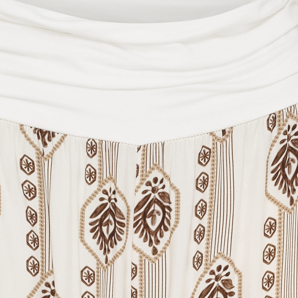 MARTA DU CHATEAU Marta du Chateau dam byxor MdcLyra 256227 Pant Moro/BeigeXof3986
