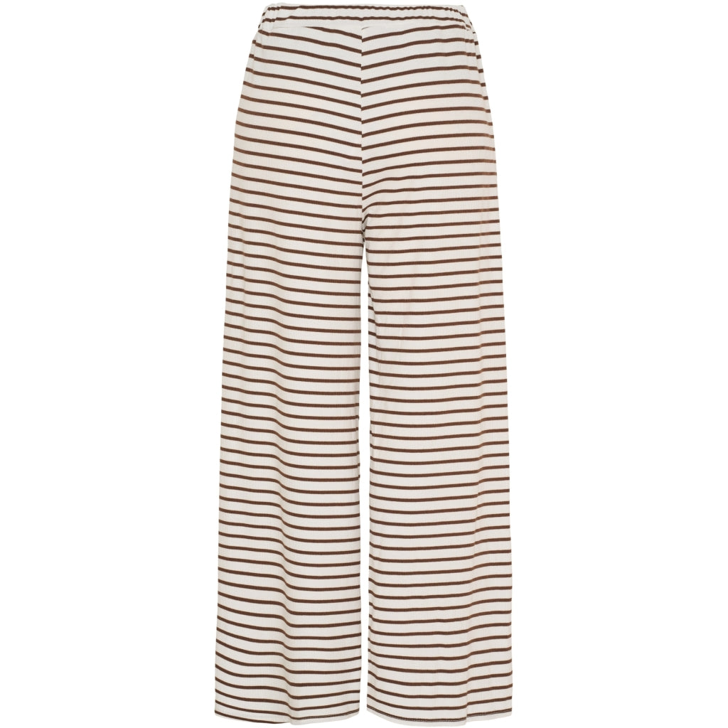MARTA DU CHATEAU Marta du Chateau dam byxor MdcMireya 22611 Pant White/Brown Stripe