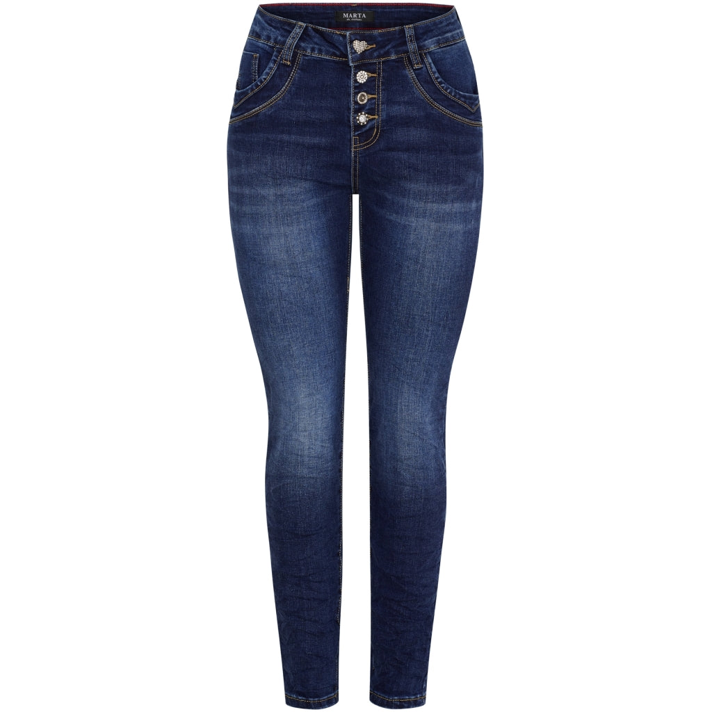 MARTA DU CHATEAU Marta du Chateau dam byxor MdcNahla Mdc215-2533 Jeans Denim