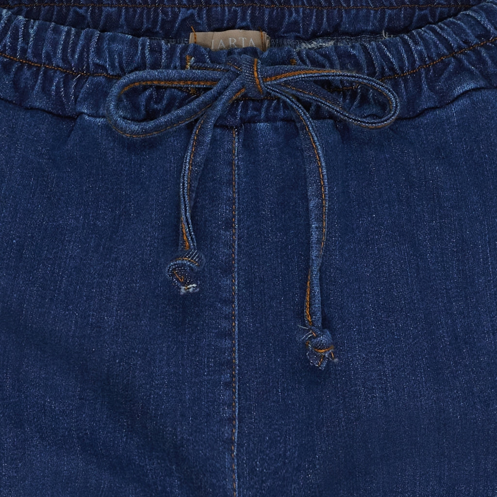 MARTA DU CHATEAU Marta du Chateau dam byxor MdcZia 62543J Jeans Medium Blue