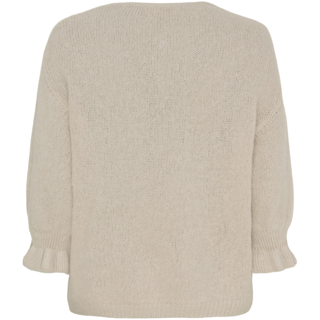 MARTA DU CHATEAU Marta du Chateau dam cardigan MdcJuliana 2413 Cardigan Beige