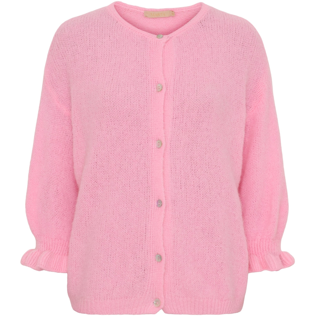 MARTA DU CHATEAU Marta du Chateau dam cardigan MdcJuliana 2413 Cardigan Bubblegum3870