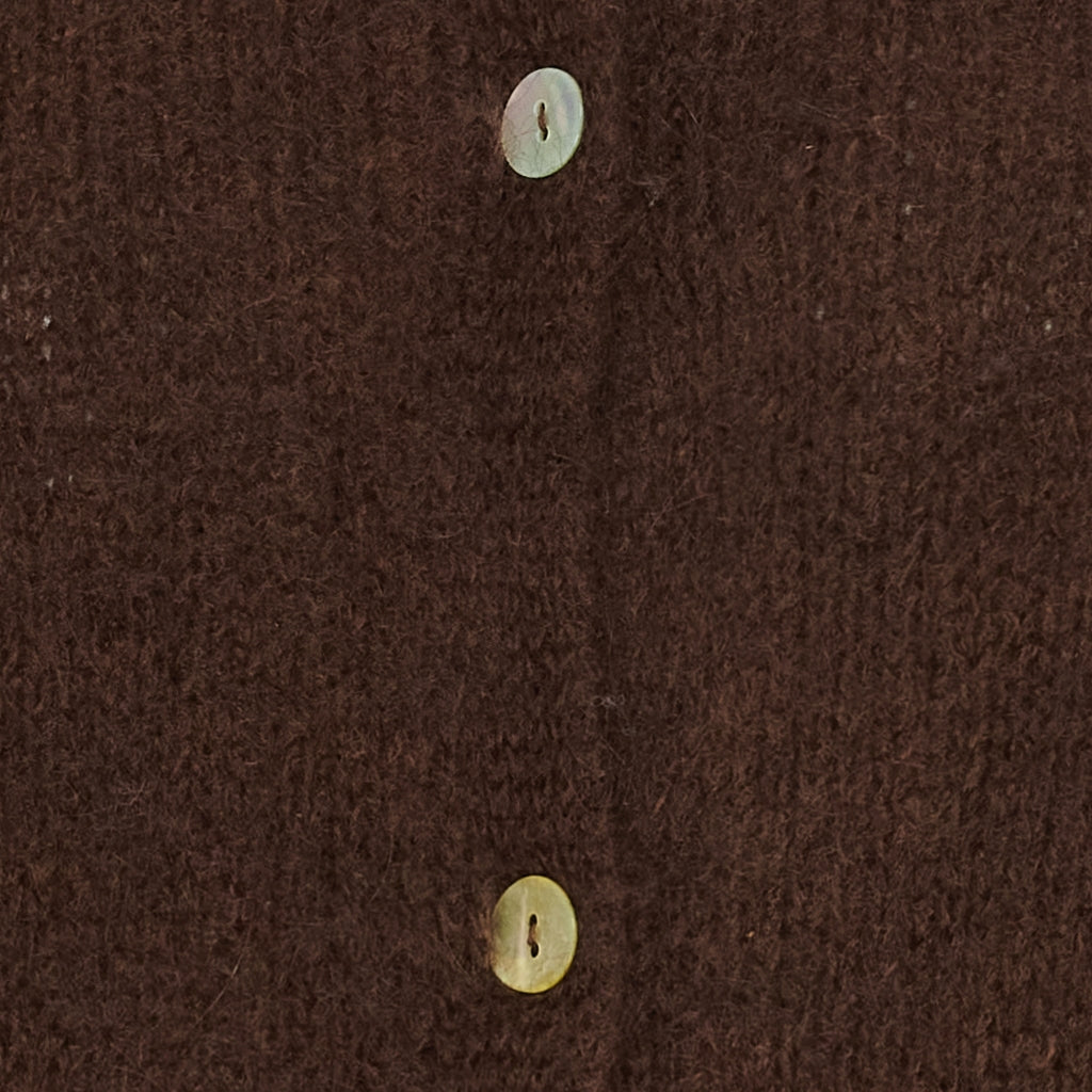 MARTA DU CHATEAU Marta du Chateau dam cardigan MdcJuliana 2413 Cardigan Choco21525