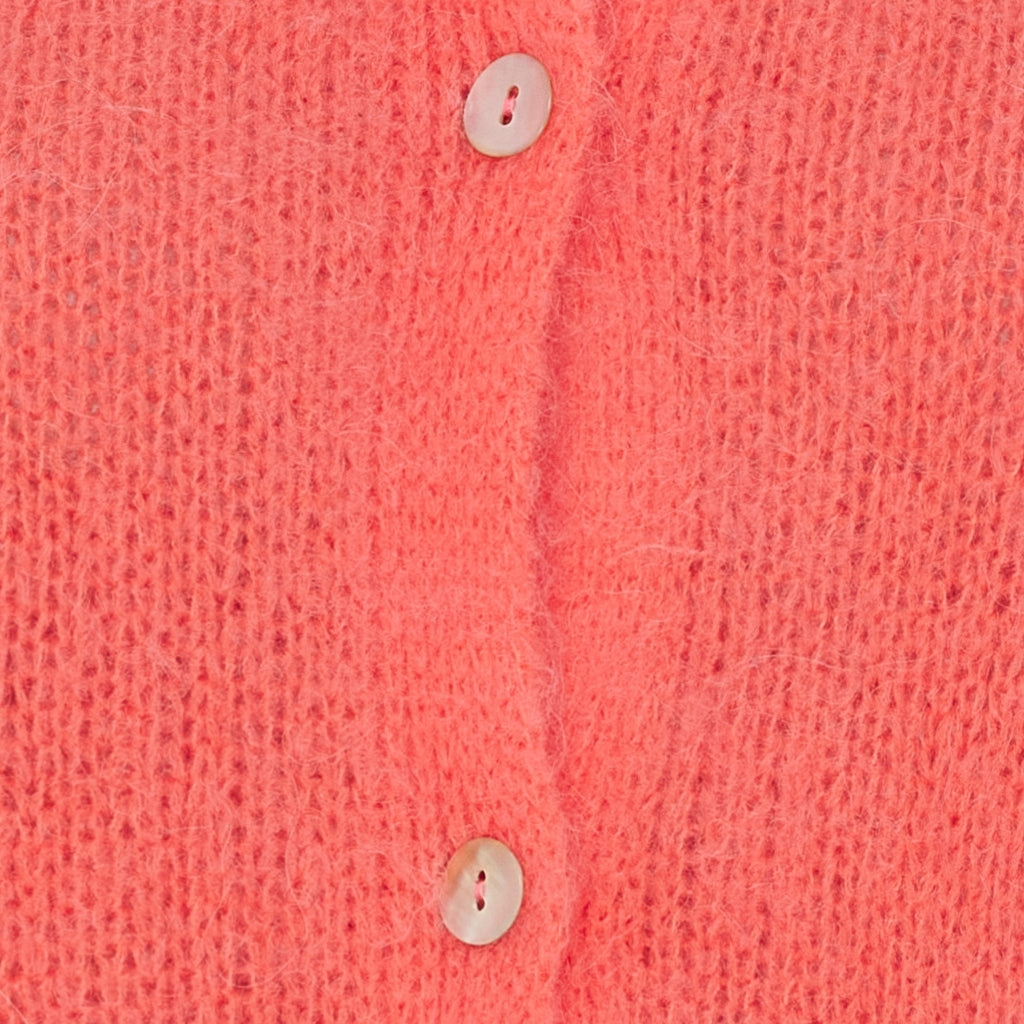 MARTA DU CHATEAU Marta du Chateau dam cardigan MdcJuliana 2413 Cardigan Corallo27650