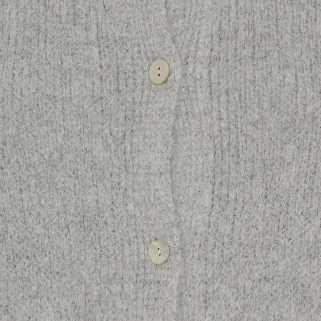 MARTA DU CHATEAU Marta du Chateau dam cardigan MdcJuliana 2413 Cardigan Light Grey