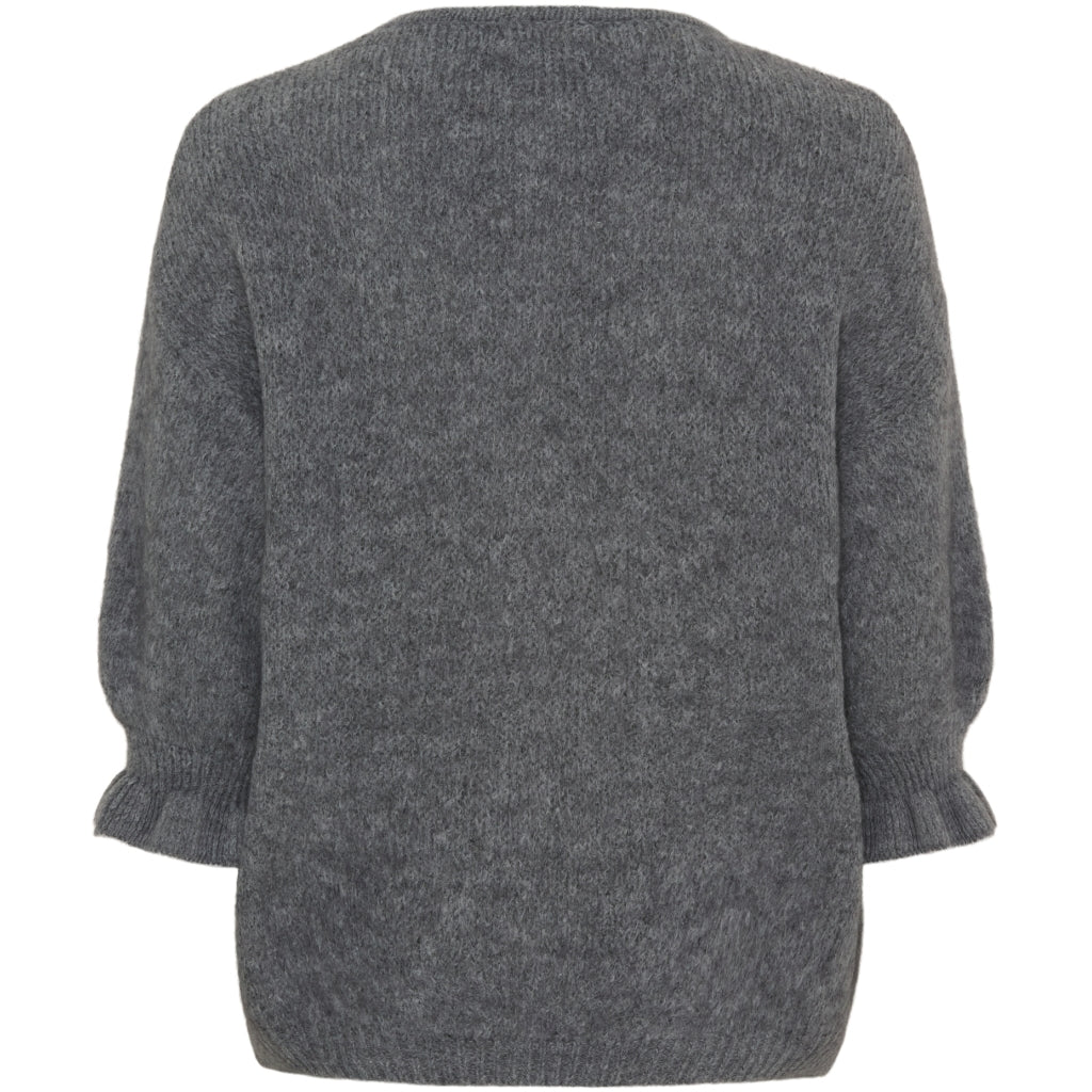 MARTA DU CHATEAU Marta du Chateau dam cardigan MdcJuliana 2413 Cardigan Medium grey