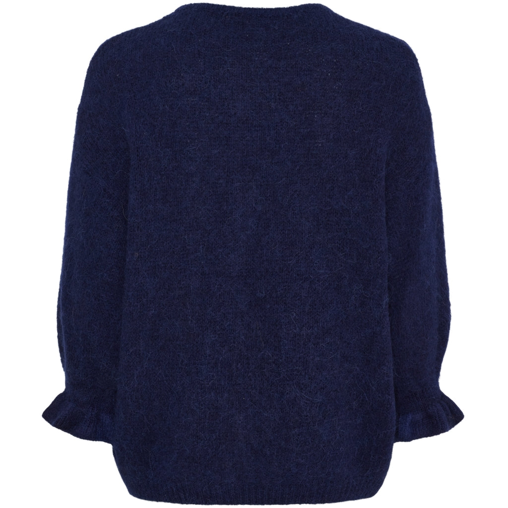 MARTA DU CHATEAU Marta du Chateau dam cardigan MdcJuliana 2413 Cardigan Navy2055