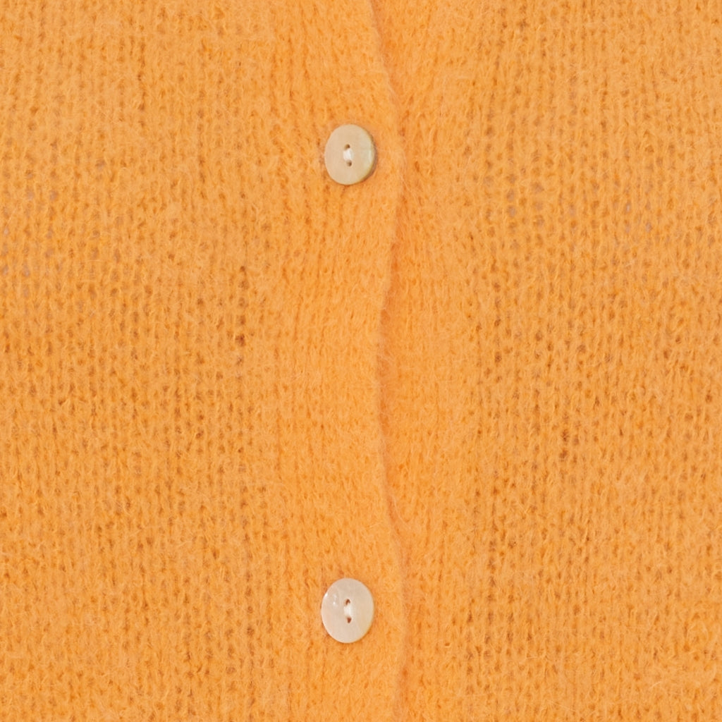 MARTA DU CHATEAU Marta du Chateau dam cardigan MdcJuliana 2413 Cardigan Orange14472