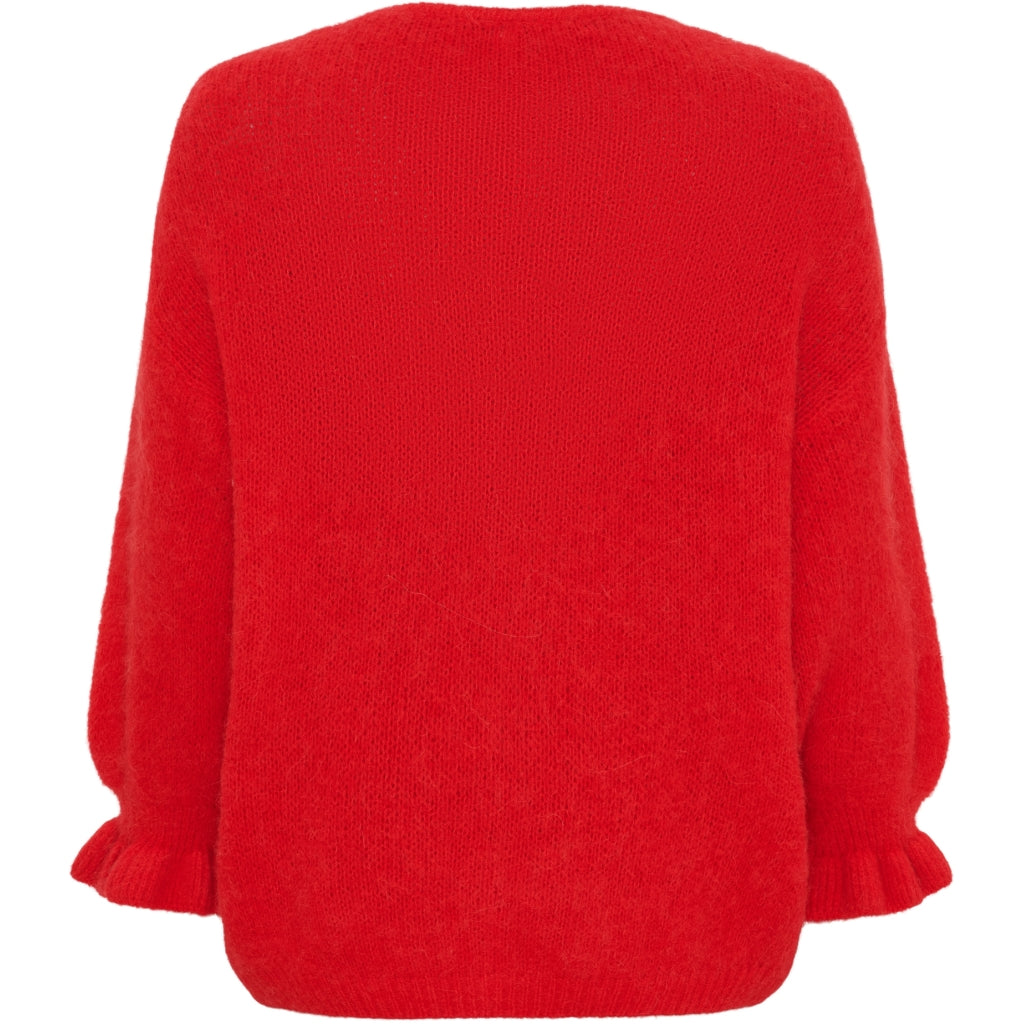 MARTA DU CHATEAU Marta du Chateau dam cardigan MdcJuliana 2413 Cardigan Red2057