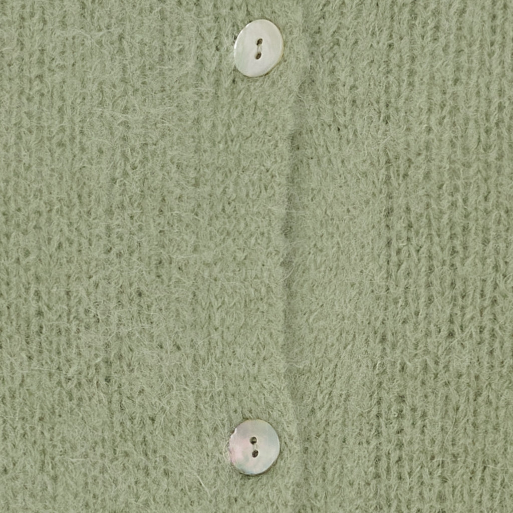 MARTA DU CHATEAU Marta du Chateau dam cardigan MdcJuliana 2413 Cardigan Salvia1178