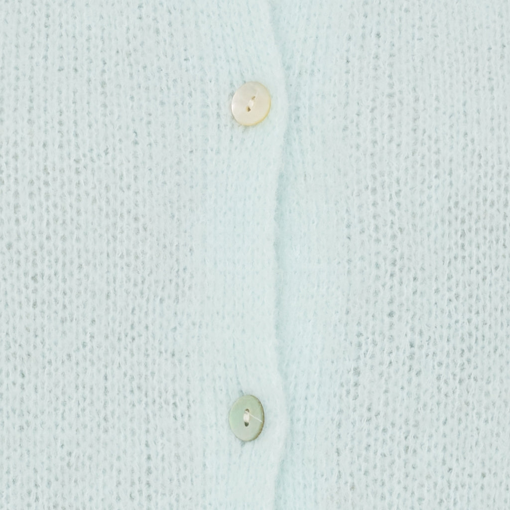 MARTA DU CHATEAU Marta du Chateau dam cardigan MdcJuliana 2413 Cardigan SkyBlue4155