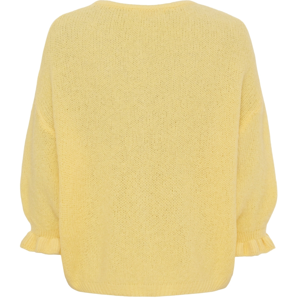 MARTA DU CHATEAU Marta du Chateau dam cardigan MdcJuliana 2413 Cardigan Yellow14484