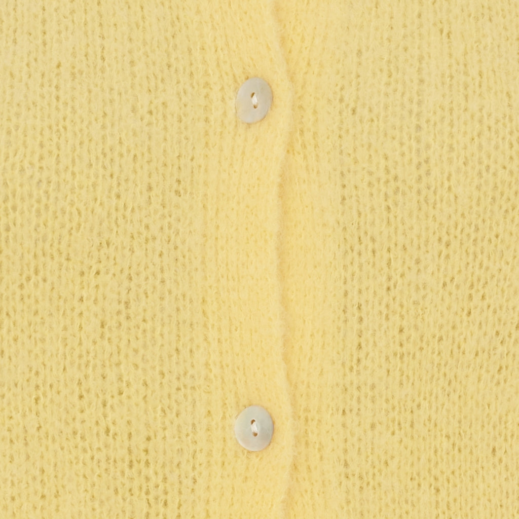 MARTA DU CHATEAU Marta du Chateau dam cardigan MdcJuliana 2413 Cardigan Yellow14484