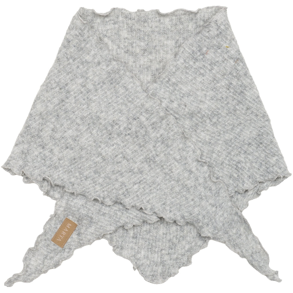 MARTA DU CHATEAU Marta du Chateau dam halsduk MdcAgnete 172-1100 Scarf Light Grey