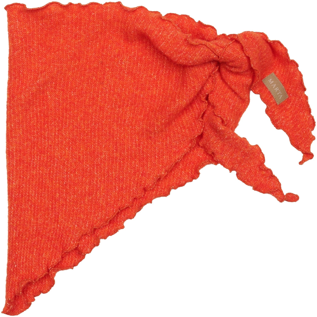 MARTA DU CHATEAU Marta du Chateau dam halsduk MdcAgnete 172-1100 Scarf Orange