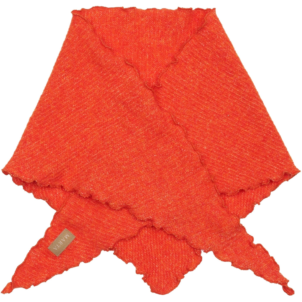 MARTA DU CHATEAU Marta du Chateau dam halsduk MdcAgnete 172-1100 Scarf Orange