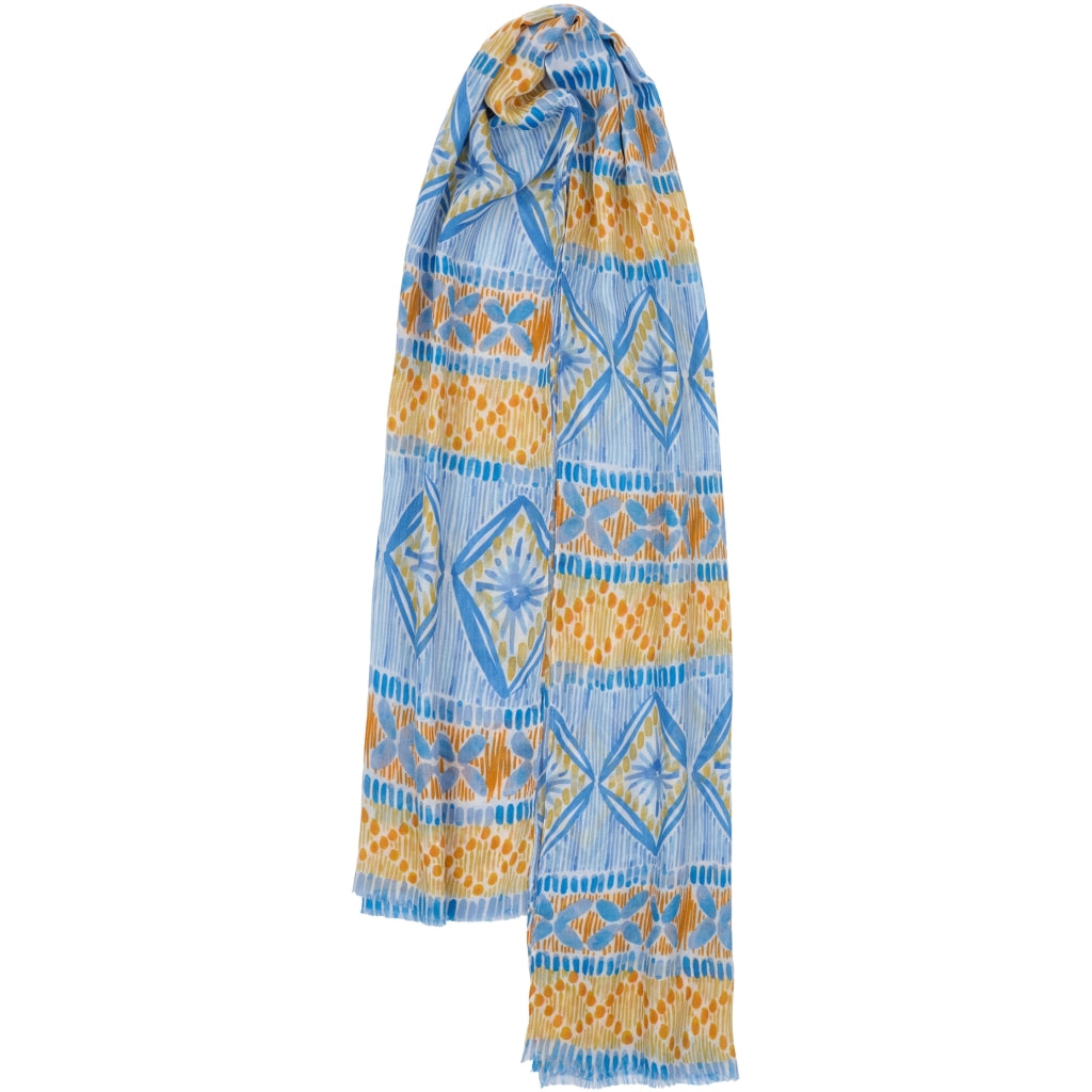 MARTA DU CHATEAU Marta du Chateau dam halsduk MdcEmila FA60198 Scarf Blue