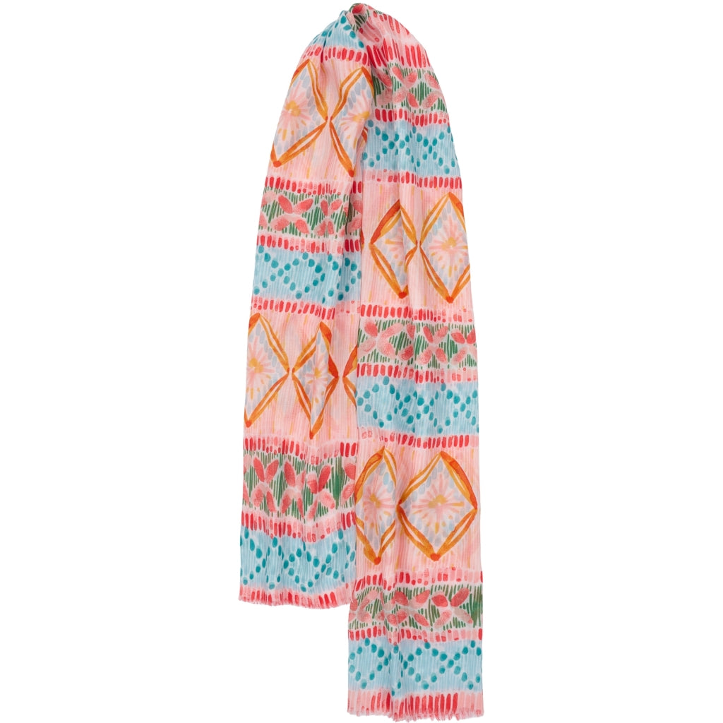 MARTA DU CHATEAU Marta du Chateau dam halsduk MdcEmila FA60198 Scarf Orange/Green