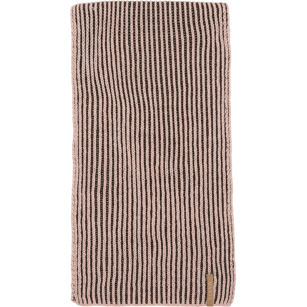 MARTA DU CHATEAU Marta du Chateau dam halsduk MdcGina T1272 Scarf Rose/Brown