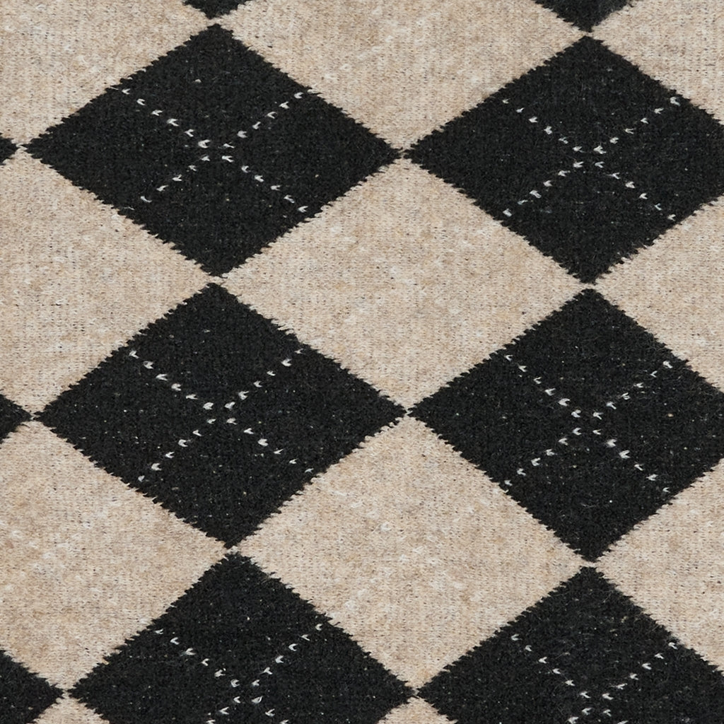 MARTA DU CHATEAU Marta du Chateau dam halsduk MdcGretzel BA-3446 Scarf Black/Taupe