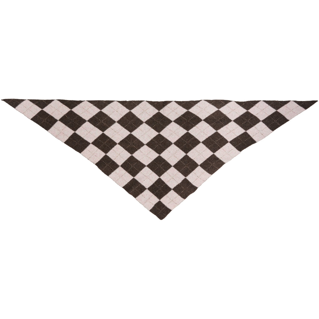 MARTA DU CHATEAU Marta du Chateau dam halsduk MdcGretzel BA-3446 Scarf Coffee/Pink