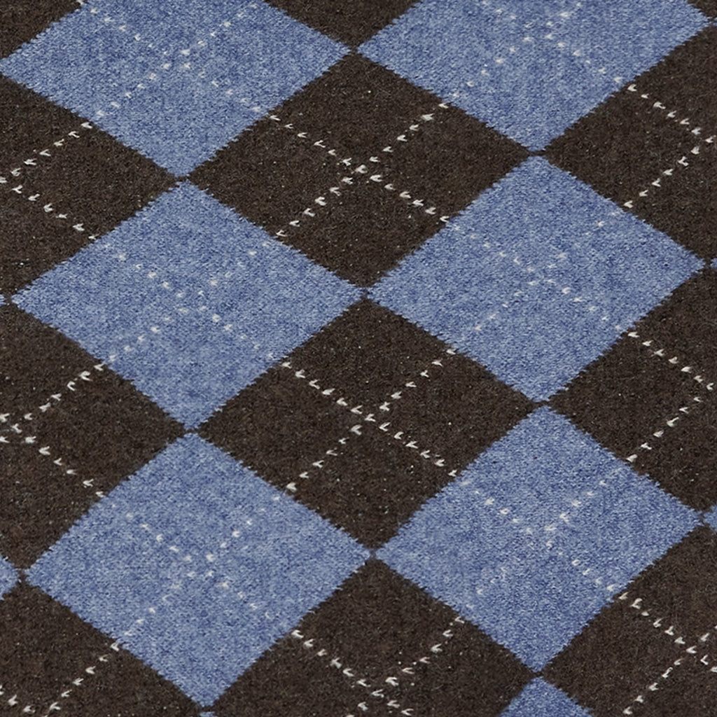 MARTA DU CHATEAU Marta du Chateau dam halsduk MdcGretzel BA-3446 Scarf Jeans Blue/Coffee