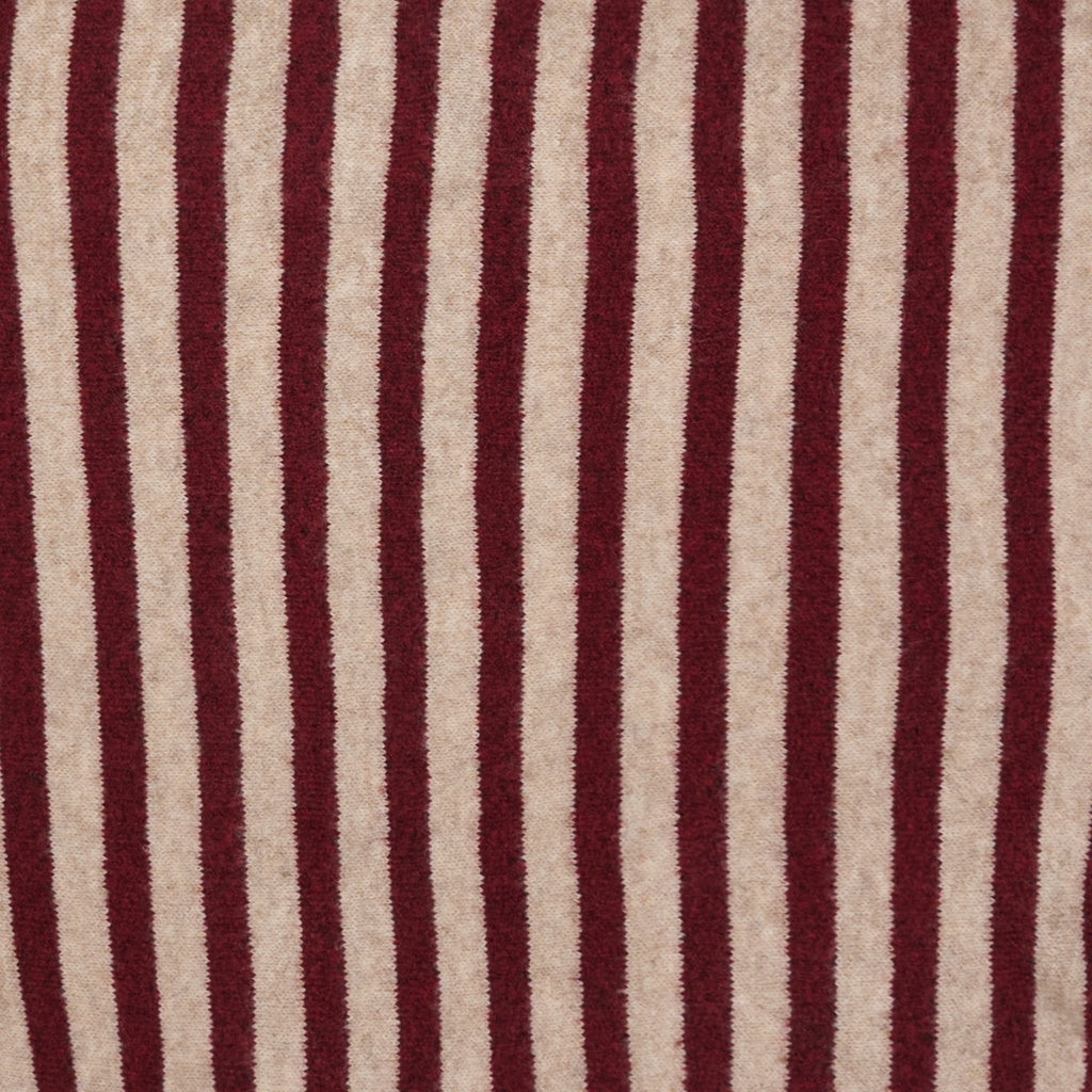 MARTA DU CHATEAU Marta du Chateau dam halsduk MdcKitte BA-4082 Scarf Bordeaux/Taupe