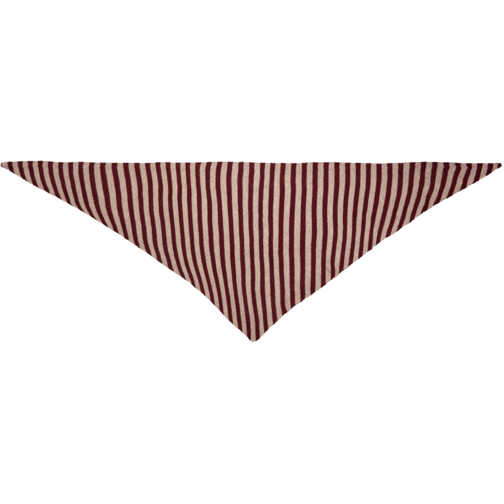 MARTA DU CHATEAU Marta du Chateau dam halsduk MdcKitte BA-4082 Scarf Bordeaux/Taupe