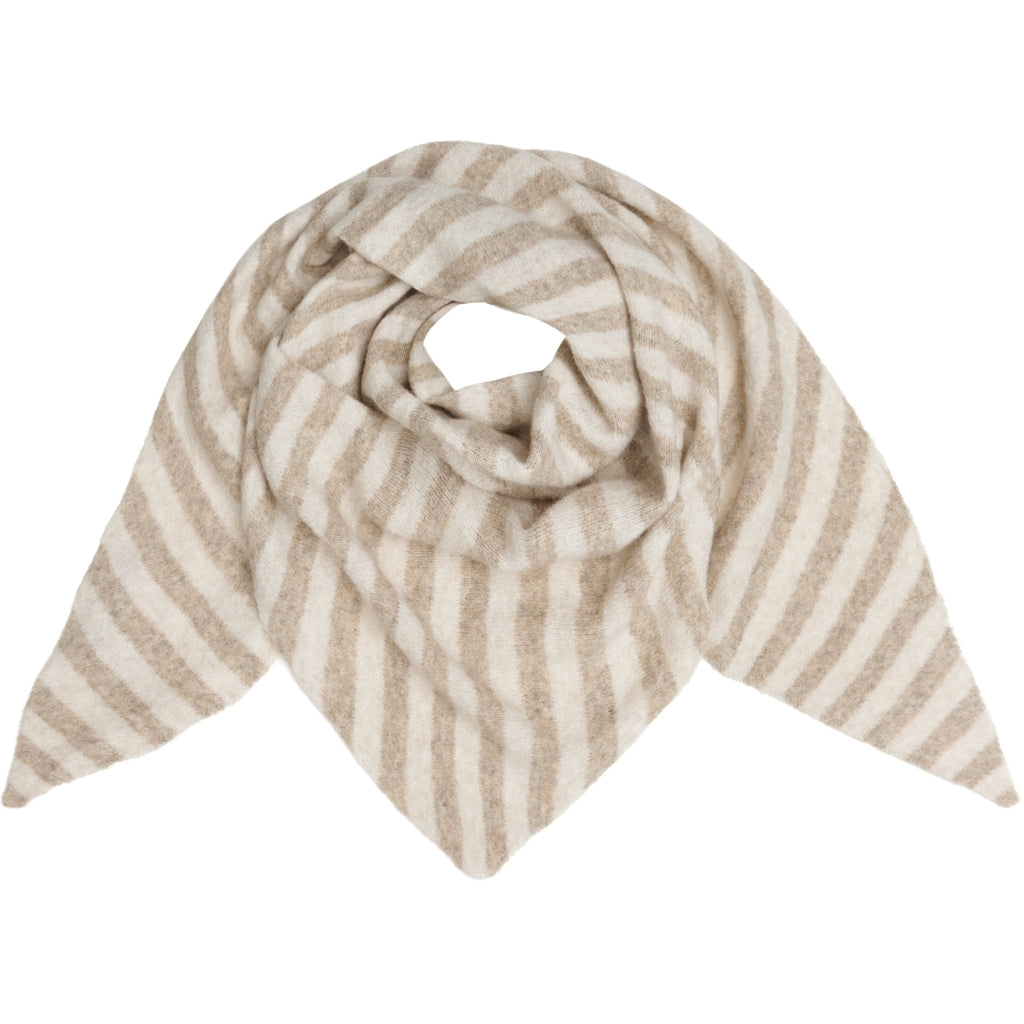 MARTA DU CHATEAU Marta du Chateau dam halsduk MdcKitte BA-4082 Scarf Taupe