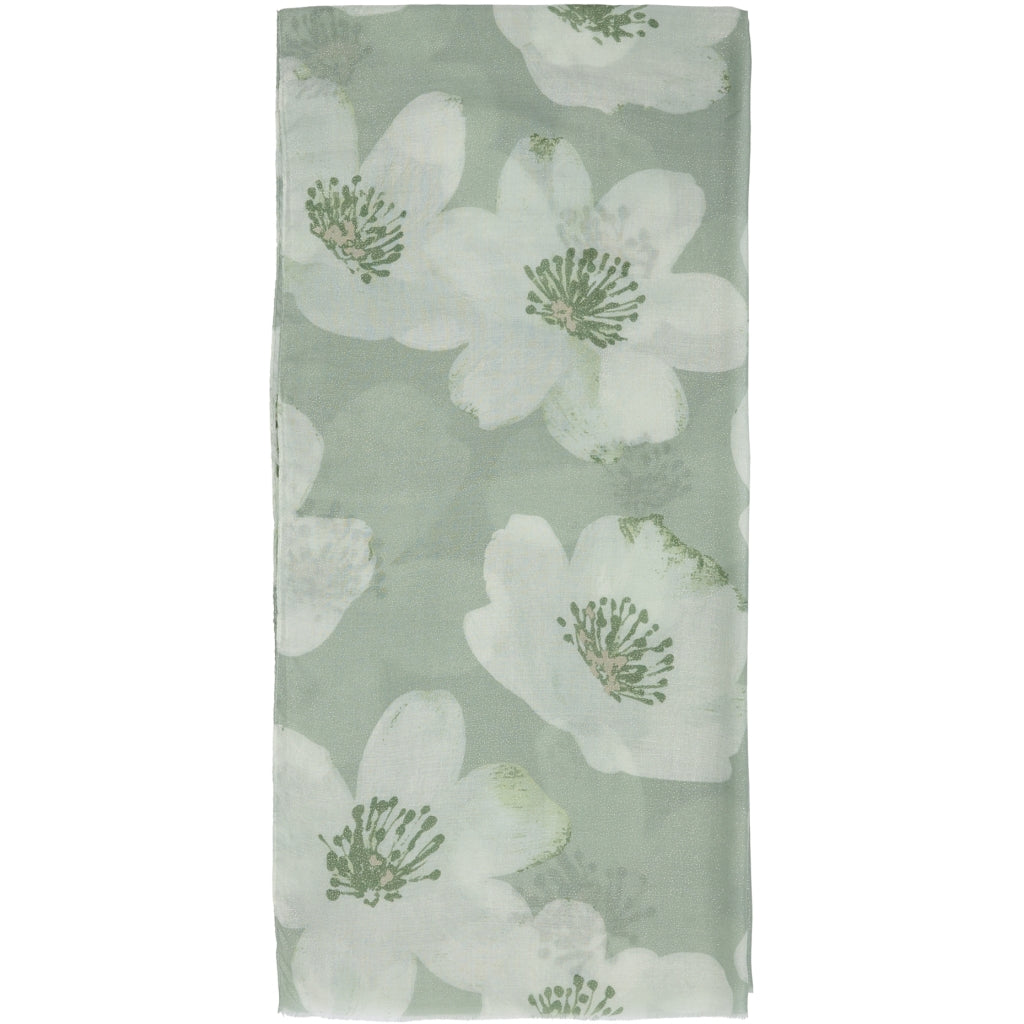 MARTA DU CHATEAU Marta du Chateau dam halsduk MdcNeora FA37266 Scarf Green