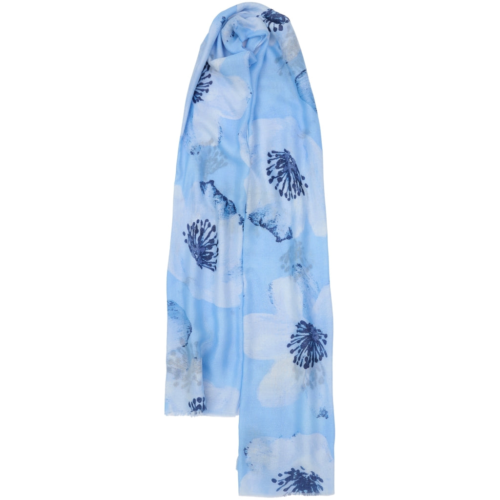 MARTA DU CHATEAU Marta du Chateau dam halsduk MdcNeora FA37266 Scarf Sky Blue