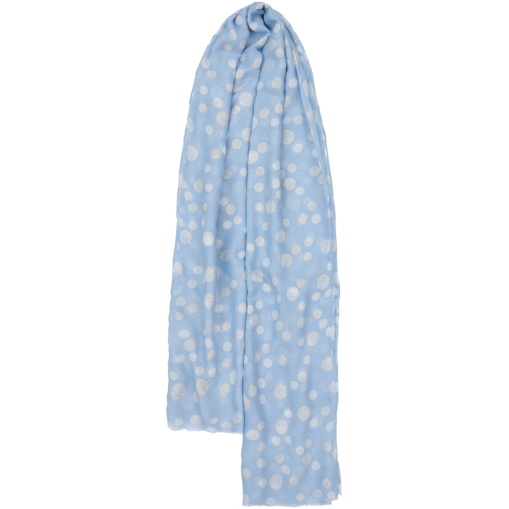 MARTA DU CHATEAU Marta du Chateau dam halsduk MdcNimma FA37238 Scarf Blue