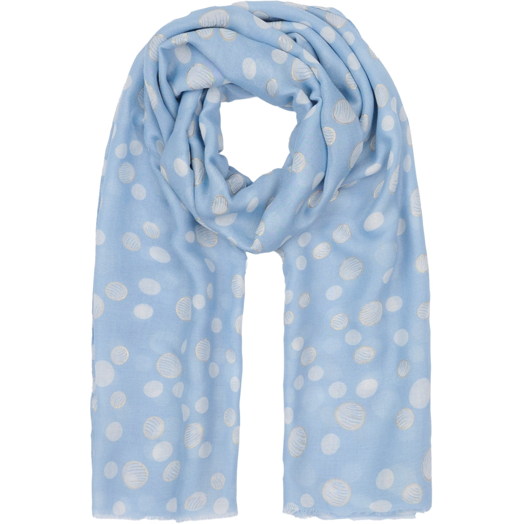 MARTA DU CHATEAU Marta du Chateau dam halsduk MdcNimma FA37238 Scarf Blue