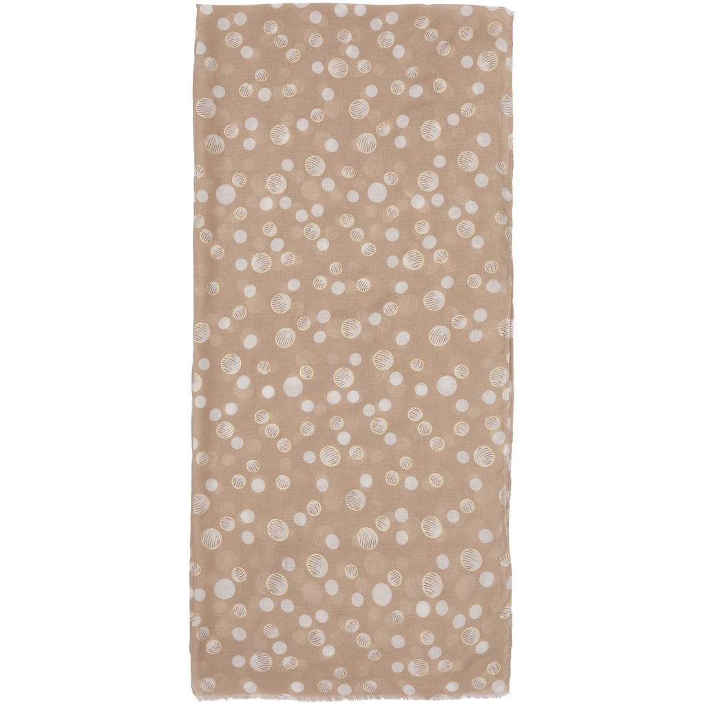 MARTA DU CHATEAU Marta du Chateau dam halsduk MdcNimma FA37238 Scarf Light Coffee