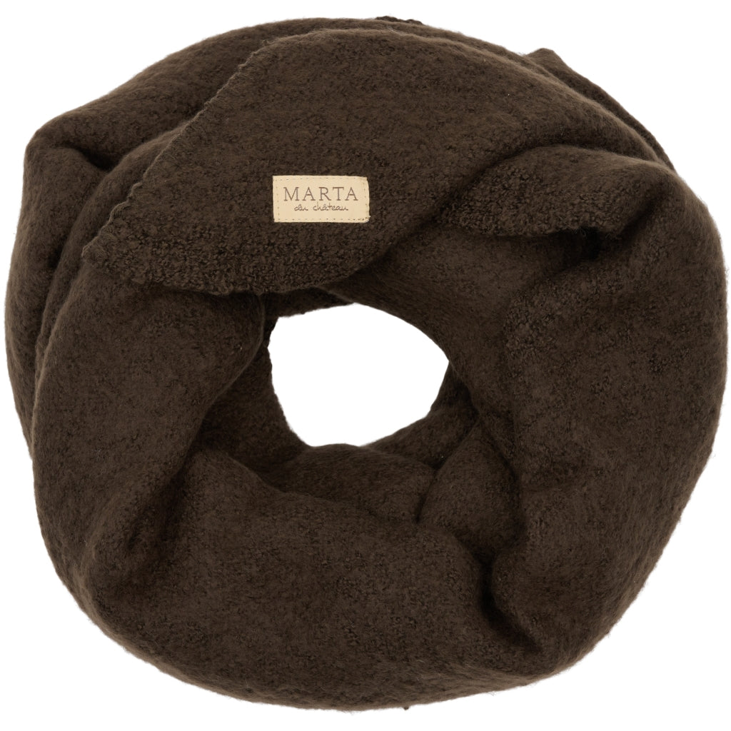 MARTA DU CHATEAU Marta du Chateau dam halsduk MdcSunny 194007 Scarf Brown