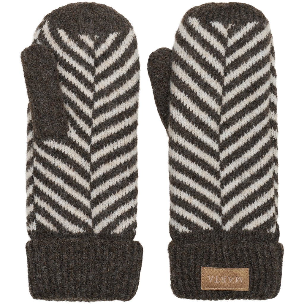 MARTA DU CHATEAU Marta du Chateau dam handskar MdcAyana T1208 Gloves Brown/beige