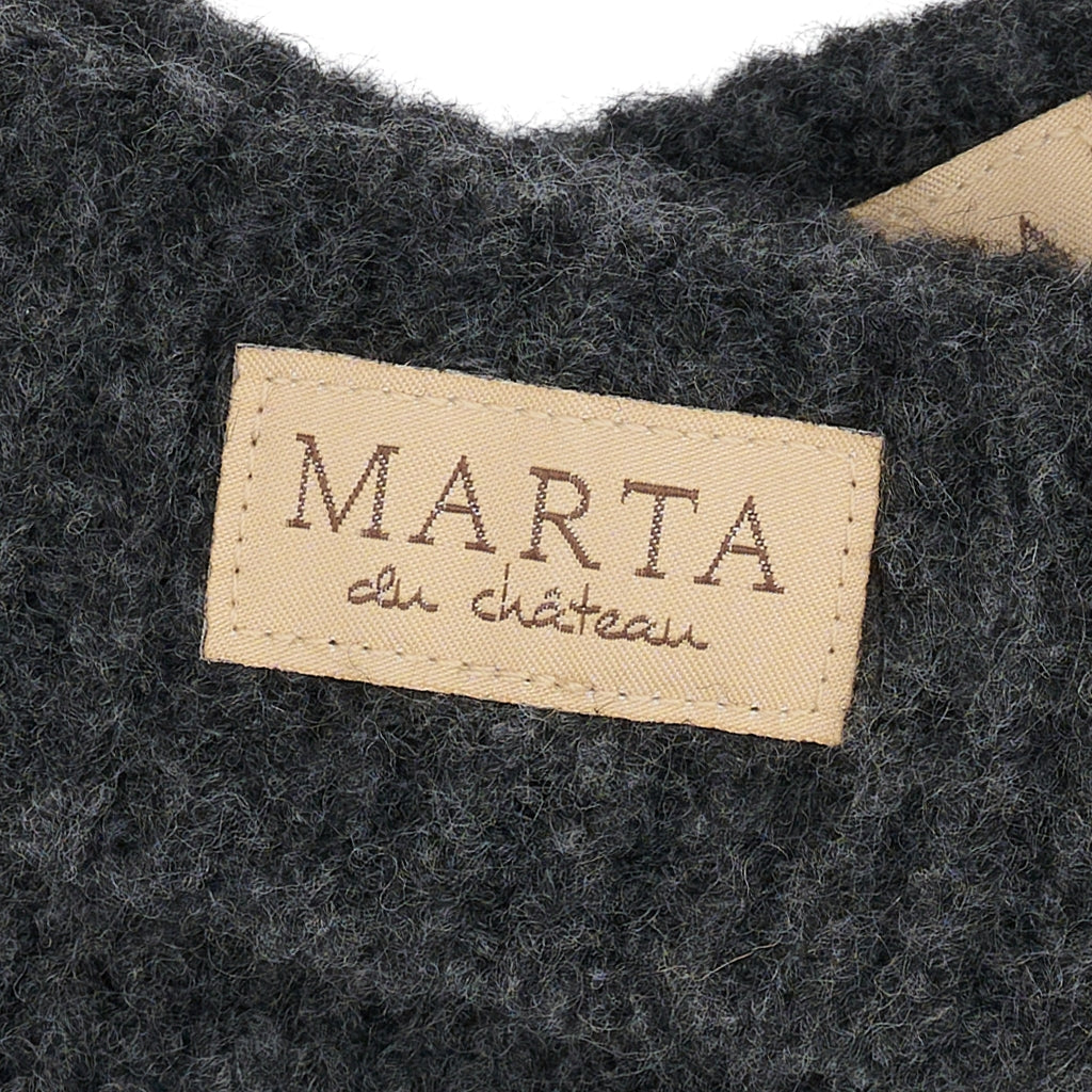 MARTA DU CHATEAU Marta du Chateau dam handskar MdcLindsey 26208 Gloves Dark Grey