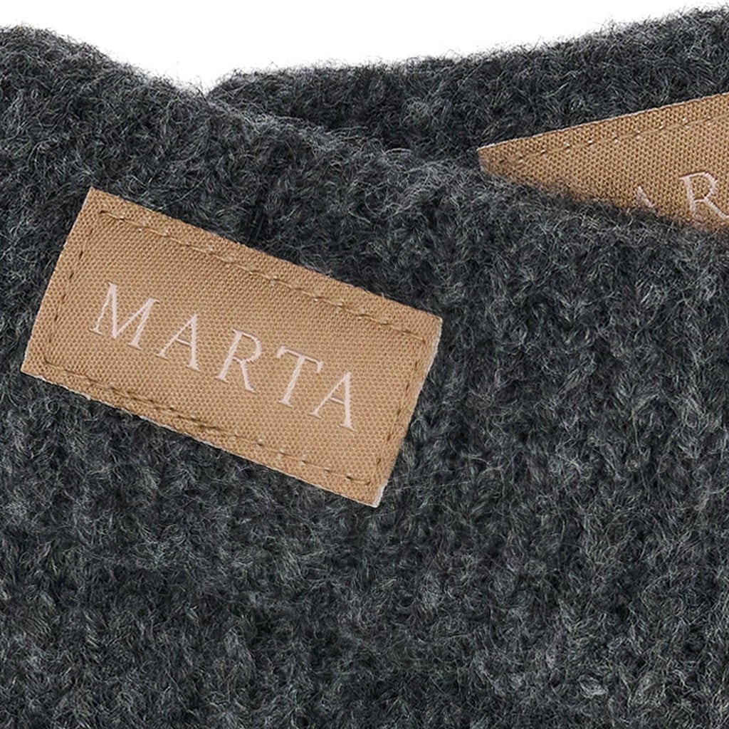 MARTA DU CHATEAU Marta du Chateau dam handskar MdcLindsey 26208 Gloves Grey Melange