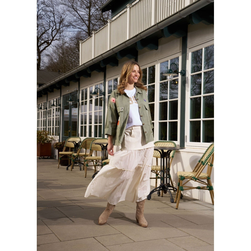 MARTA DU CHATEAU Marta du Chateau dam jacka MdcAstoria 8122 Jacket Military1011