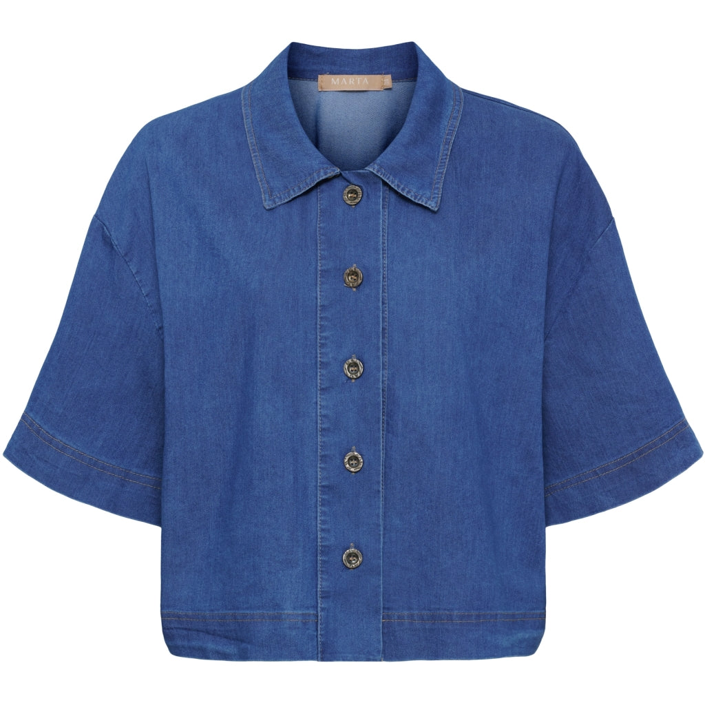 MARTA DU CHATEAU Marta du Chateau dam jacka MdcBelisa SW38872M Jacket Medium Blue